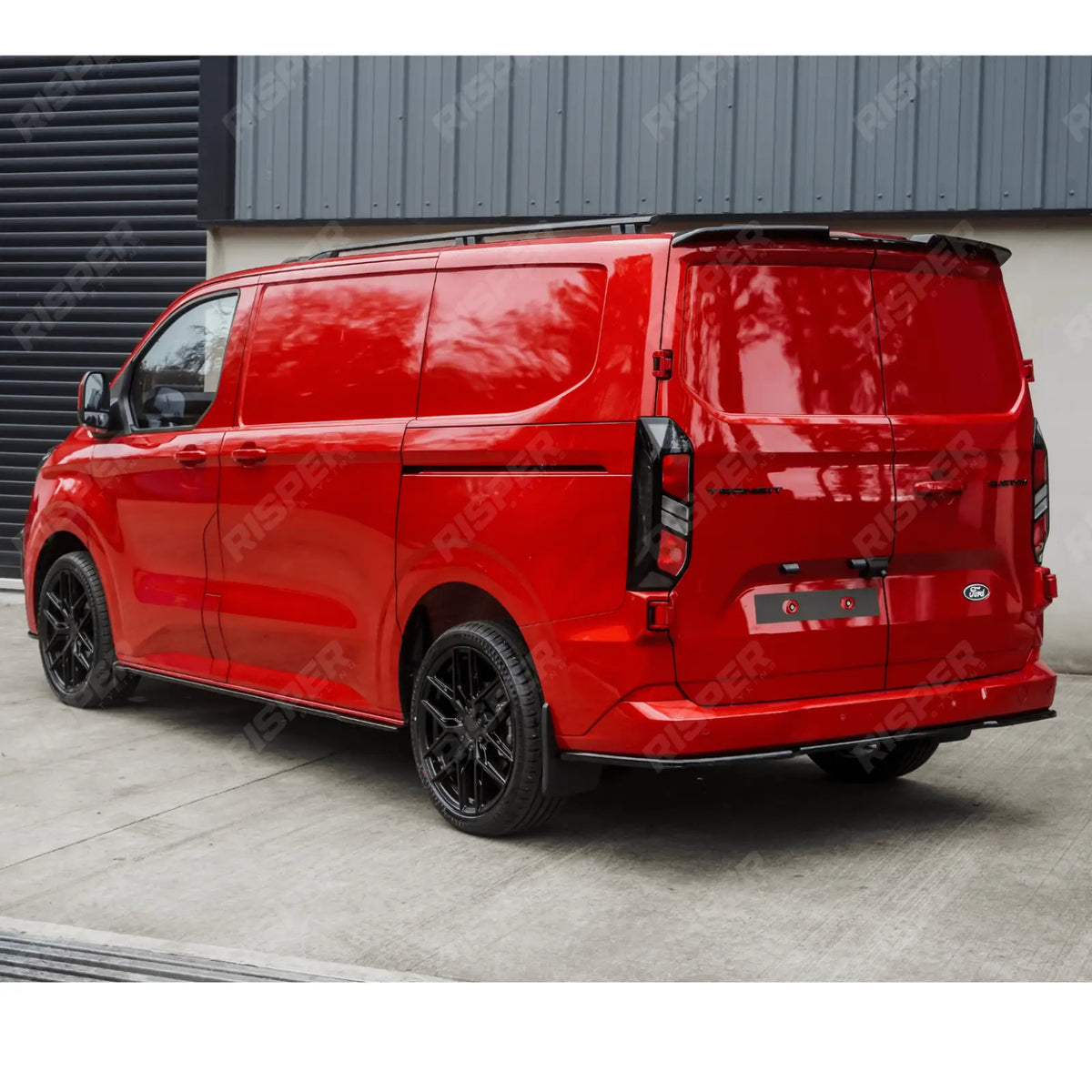 Ford Transit Custom Load Rails Roof Rails In Black For Ford Transit Custom 2024+ - SWB Sport Style ...