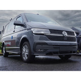 VW Transporter T6.1 Front Splitter - Gloss Black