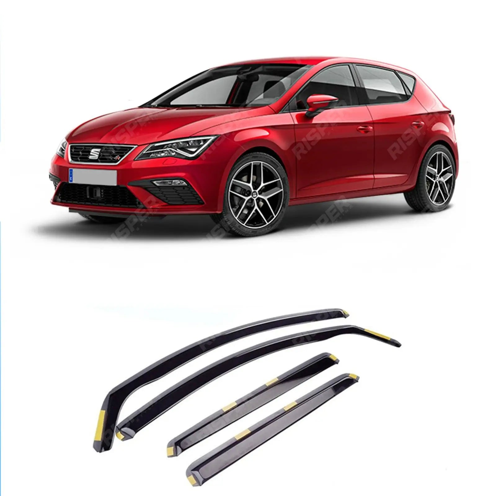 Seat Leon Mk3 2013+ - STX Internal Wind Deflectors Main image