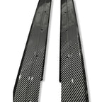 BMW 3 Series F30 F35 M Sport Side Skirt Splitters - Carbon Style