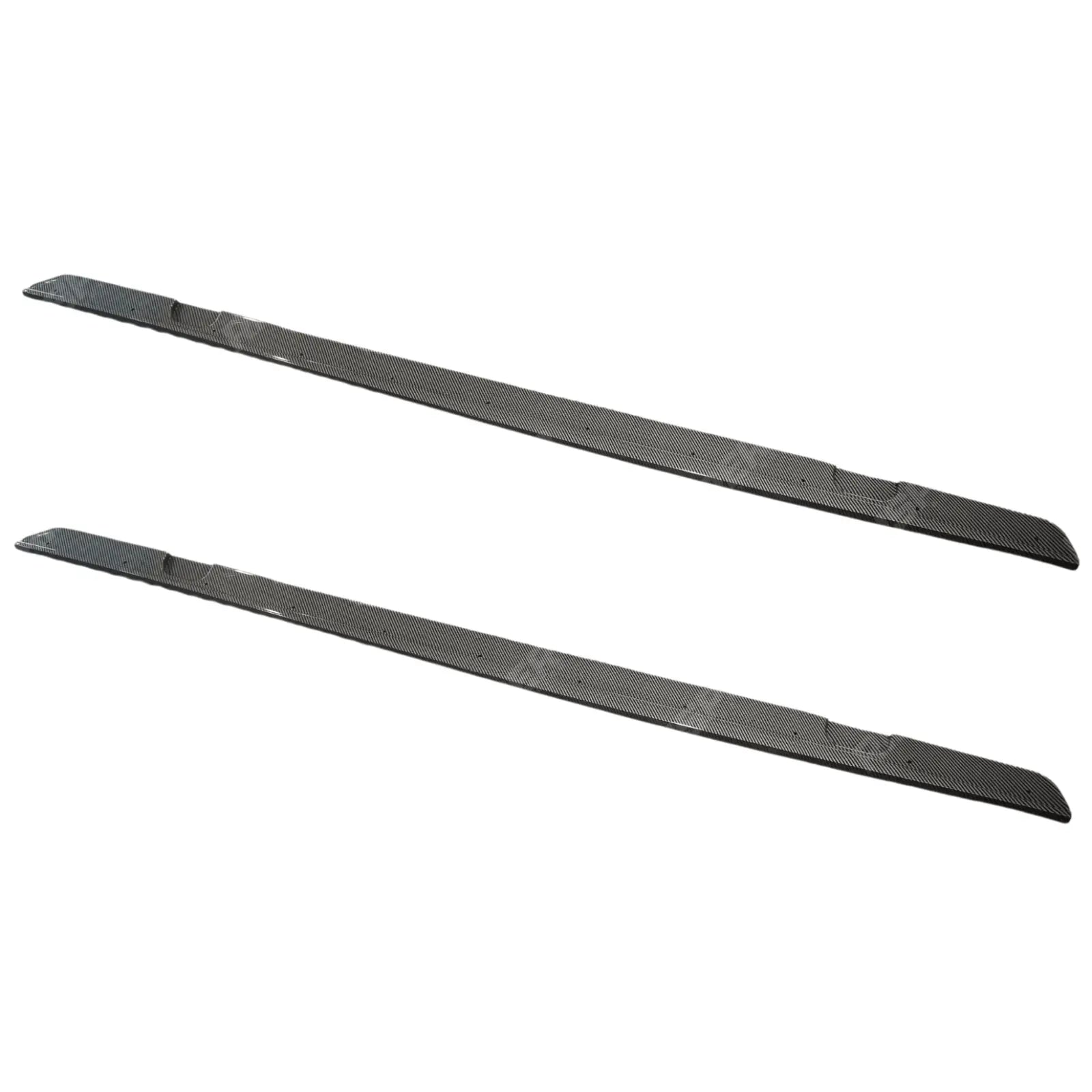 Bmw 2 Series F22 M Sport 2014 - 2021 Side Skirt Splitters In Carbon Look Main image