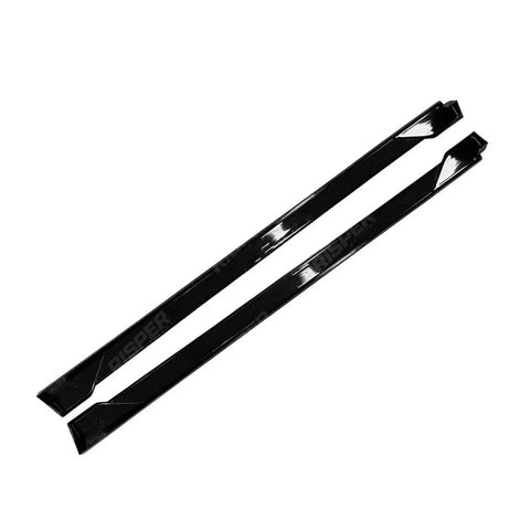 Side Skirt Splitters in Gloss Black (4m) For Audi Q7 2019+ S LINE - Side Skirt Splitters