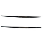 Bmw 1 Series F20 M Sport Lci 2015 - 2019 Side Skirt Splitters In Gloss Black
