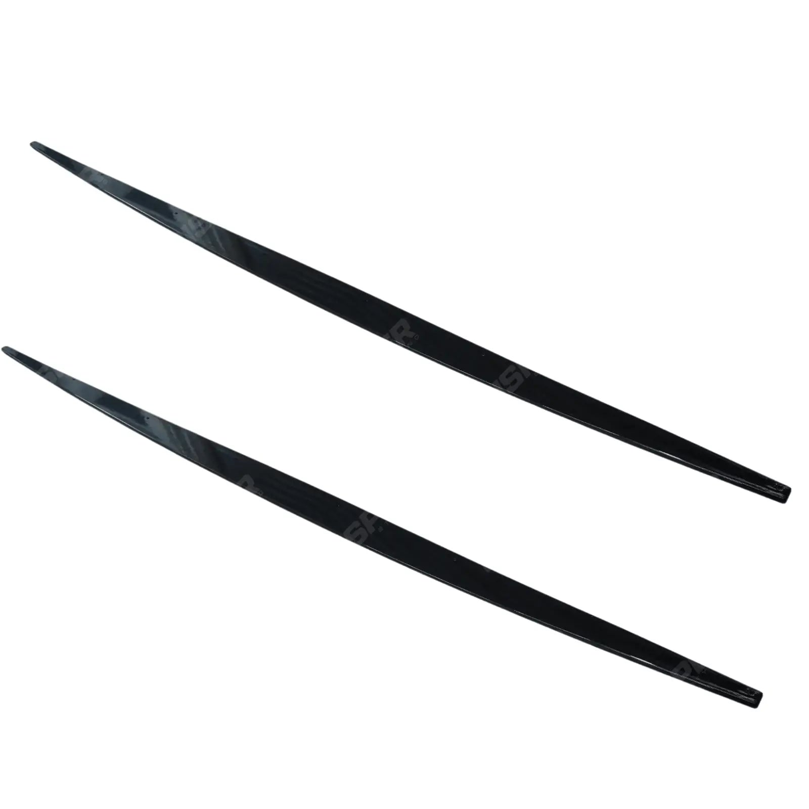 Side Skirt Splitters In Gloss Black For Bmw 1 Series F20 M Sport 2011-2019 Secondary image