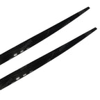 Bmw 1 Series F20 M Sport Lci 2015 - 2019 Side Skirt Splitters In Gloss Black