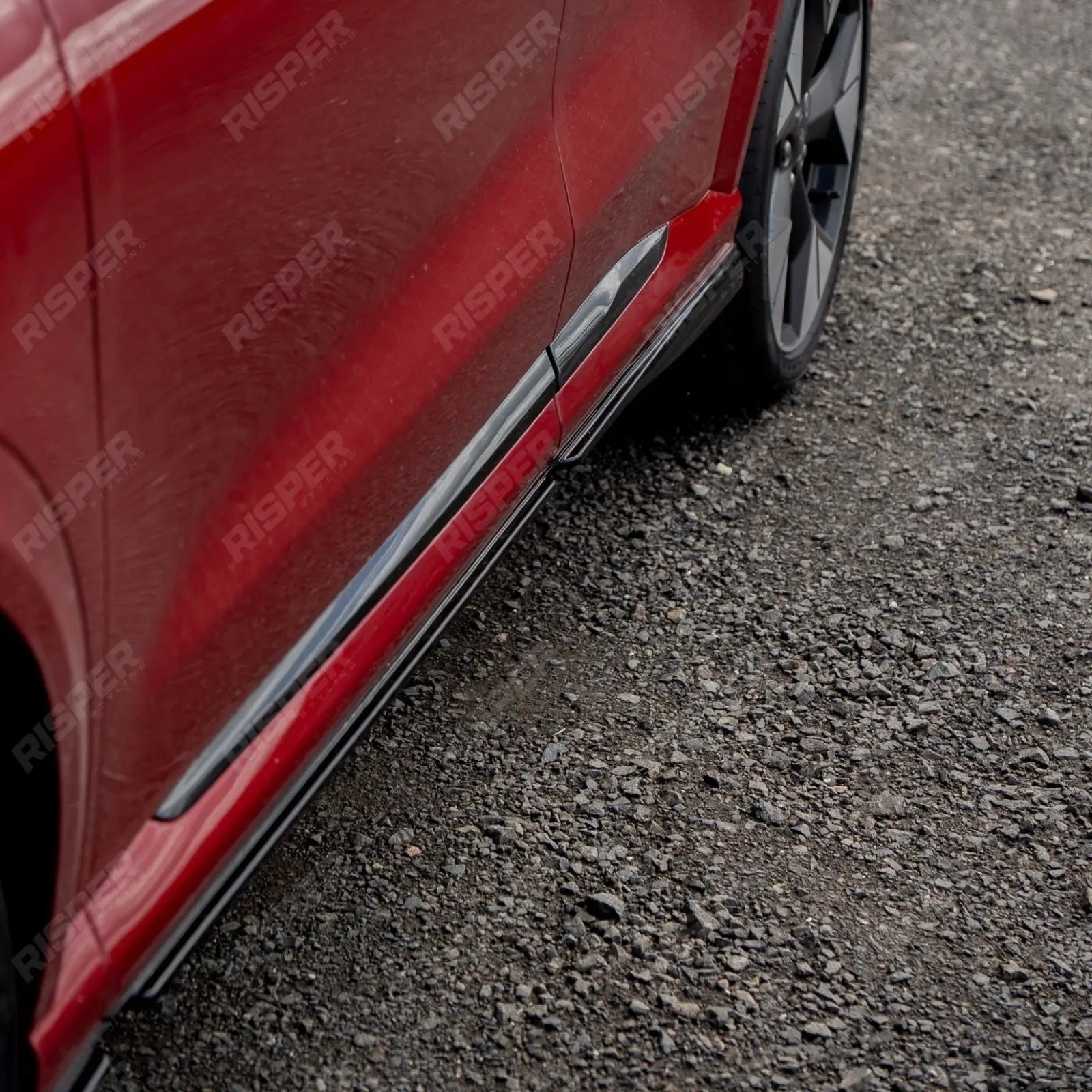 Side Skirt Splitters In Gloss Black For Ford Puma ST Line & ST Line X 2019+ - Side Skirt Splitters