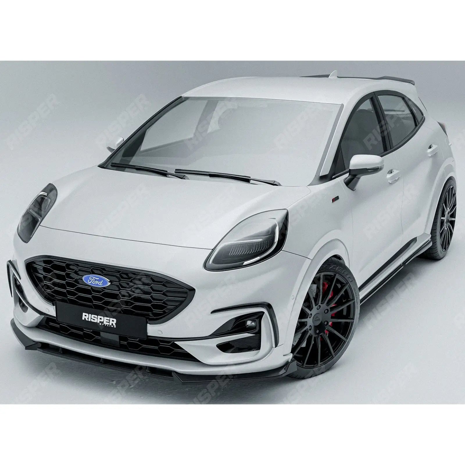Ford Puma ST Line & ST Line X 2019+ Side Skirt Splitters In Gloss Black Side Skirt Splitters