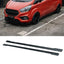 Side Skirt Splitters In Gloss Black For Ford Transit Custom Mk1 Facelift SWB 2017-2023 - Side Skirt Splitters