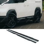 Side Skirt Splitters in Gloss Black For Kia Pv5 Cargo & Passenger 2025+ - Side Skirt Splitters