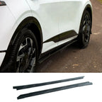 Side Skirt Splitters In Gloss Black For Kia Sportage MK5 GT Line 2021-2025 - Side Skirt Splitters