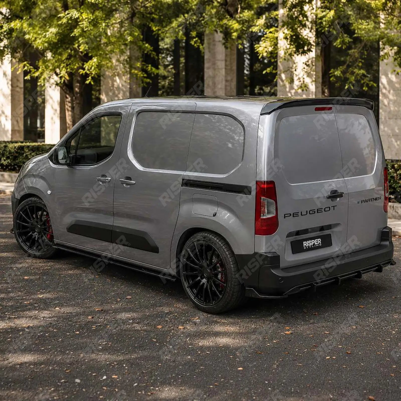 Side Skirt Splitters in Gloss Black For Peugeot Partner / Citroen Berlingo 2023+ Secondary image