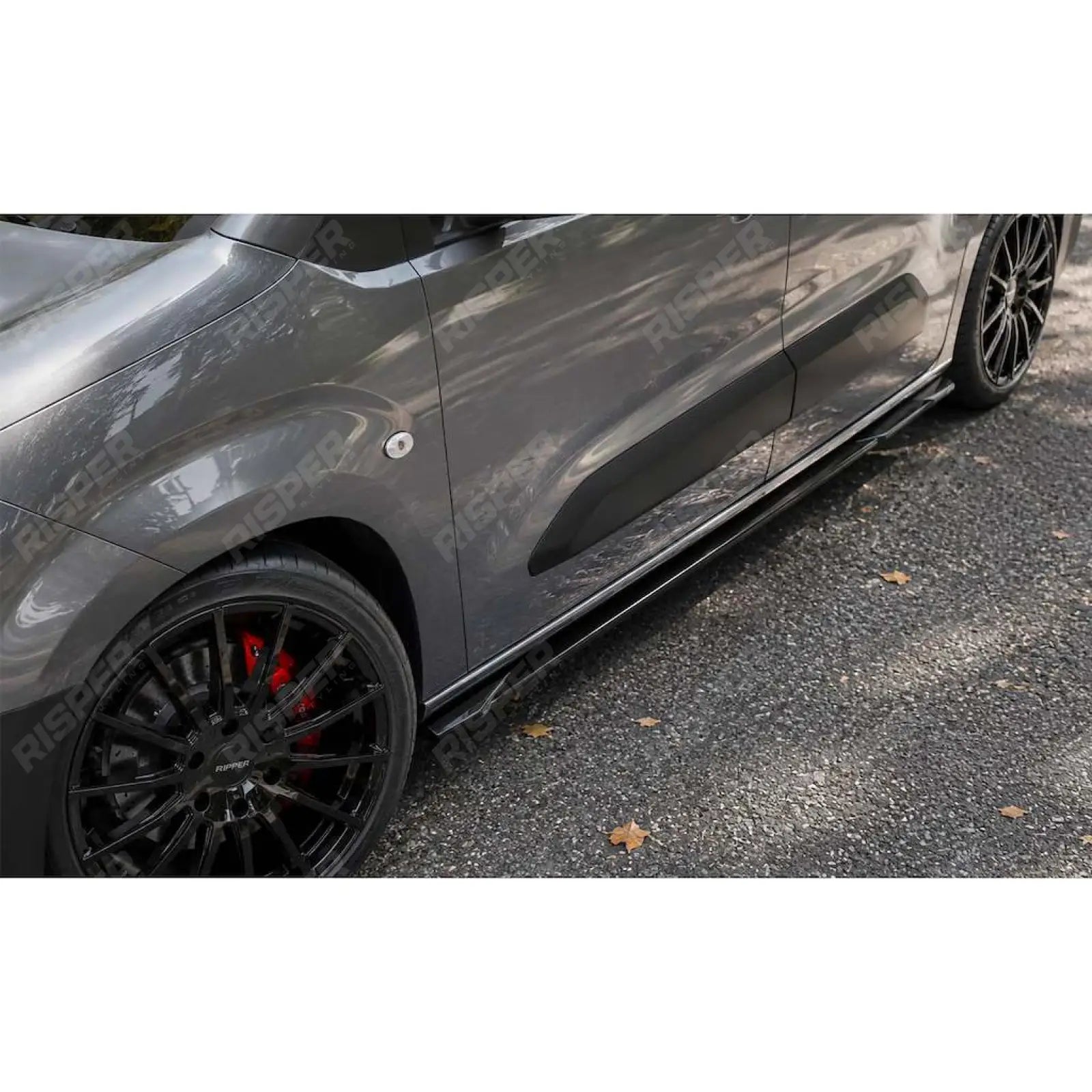 Side Skirt Splitters in Gloss Black For Peugeot Partner / Citroen Berlingo 2023+ - Side Skirt Splitters