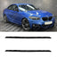 Side Skirt Splitters In Matt Black For BMW 2 Series F22 2014-2021 - Side Skirt Splitters