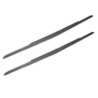 Bmw 5 Series F10 M Sport 2009 - 2017 Side Skirt Splitters In Matte Black