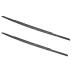 Bmw 5 Series F10 M Sport 2009 - 2017 Side Skirt Splitters In Matte Black