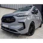 Ford Transit Custom MK2 2024 on LWB Side Skirt Splitters V2 In Gloss Black Side Skirts