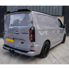 Ford Transit Custom MK2 2024 on LWB Side Skirt Splitters V2 In Gloss Black Side Skirts