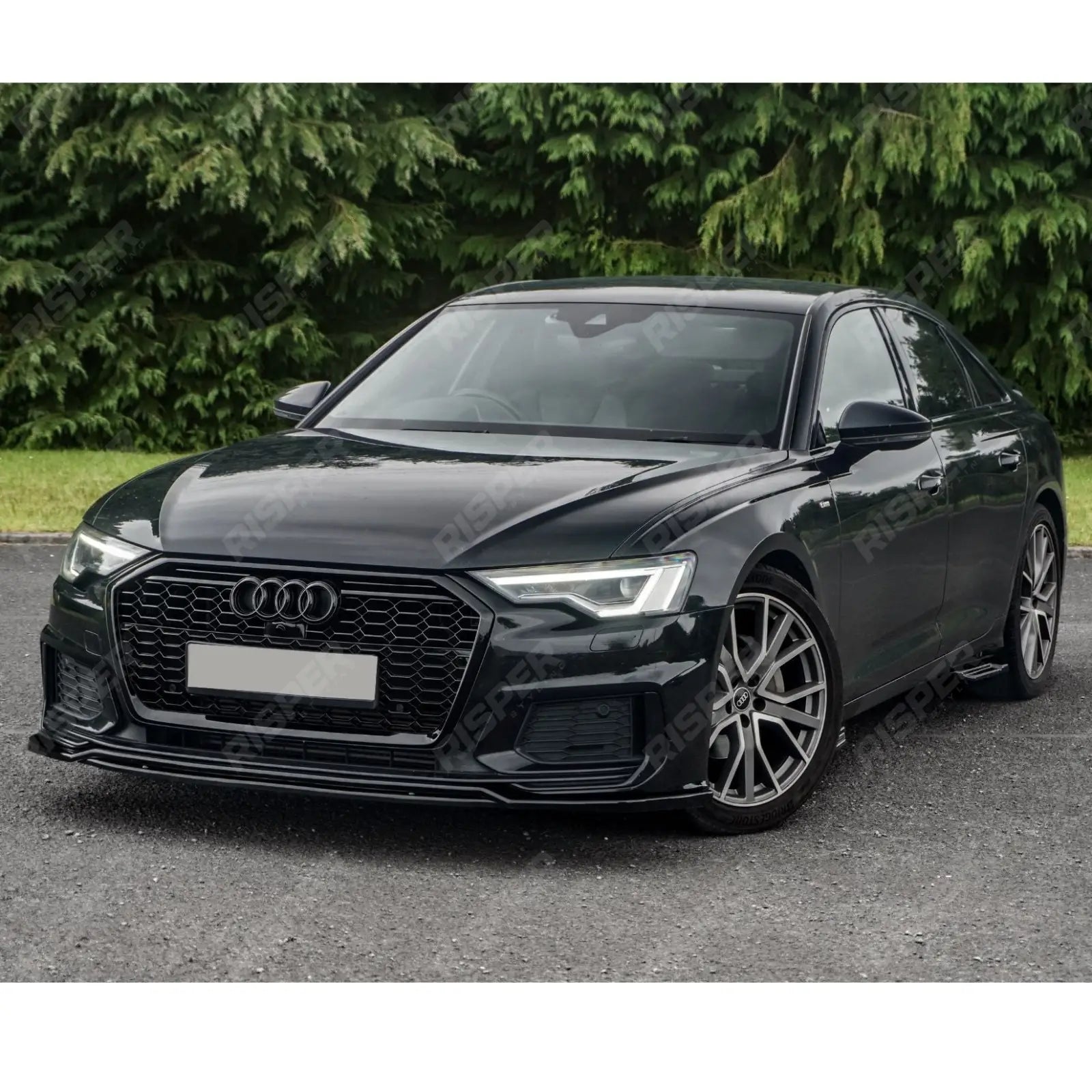 Audi S6 C8 (Sedan-Avant) 2019+ Side Skirts / Audi A6 C8 S-Line (Sedan-Avant) 2019+ Side Skirts (2PCS) Side Skirts