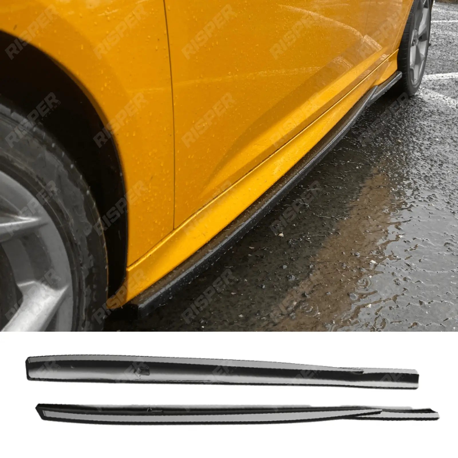 Ford Focus ST MK3 Hatchback 2010 - 2014 Side Skirts / Ford Focus ST MK3 Facelift 2015 - 2018 Side Skirts (2PCS) Main image