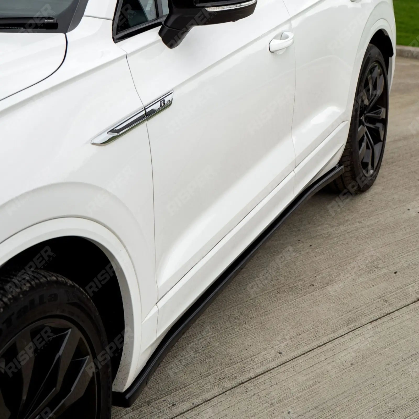 Side Skirts (2PCS) For VW Touareg MK3 R-Line 2018+ - Side Skirt Splitters