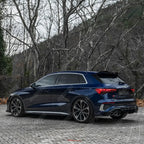 Audi S3 8Y 2020 - 2024 Side Skirts / Audi A3 S - Line 8Y 2020 - 2024 Side Skirts In Gloss Black (2 Pcs)