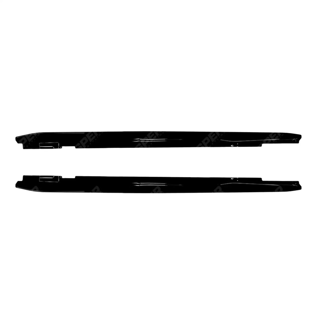 Side Skirts in Gloss Black For Audi A5 8t Coupe 2 Doors 2007-2017 - Side Skirt Splitters