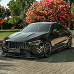 Mercedes Cla45 C118 2019-2023 Side Skirts in Gloss Black - Side Skirt Splitters