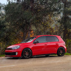 Volkswagen Golf GTI / GTD Mk6 2008-2012 Side Skirts in Gloss Black - Side Skirt Splitters