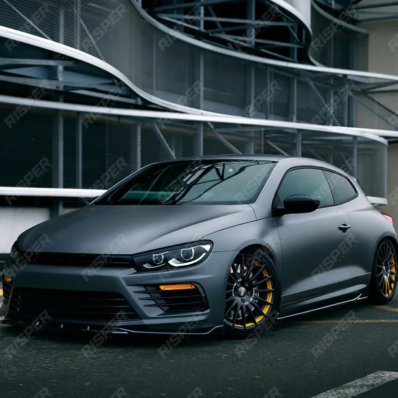 Side Skirts in Gloss Black For Volkswagen Sirocco R 2014-2017 - Side Skirt Splitters