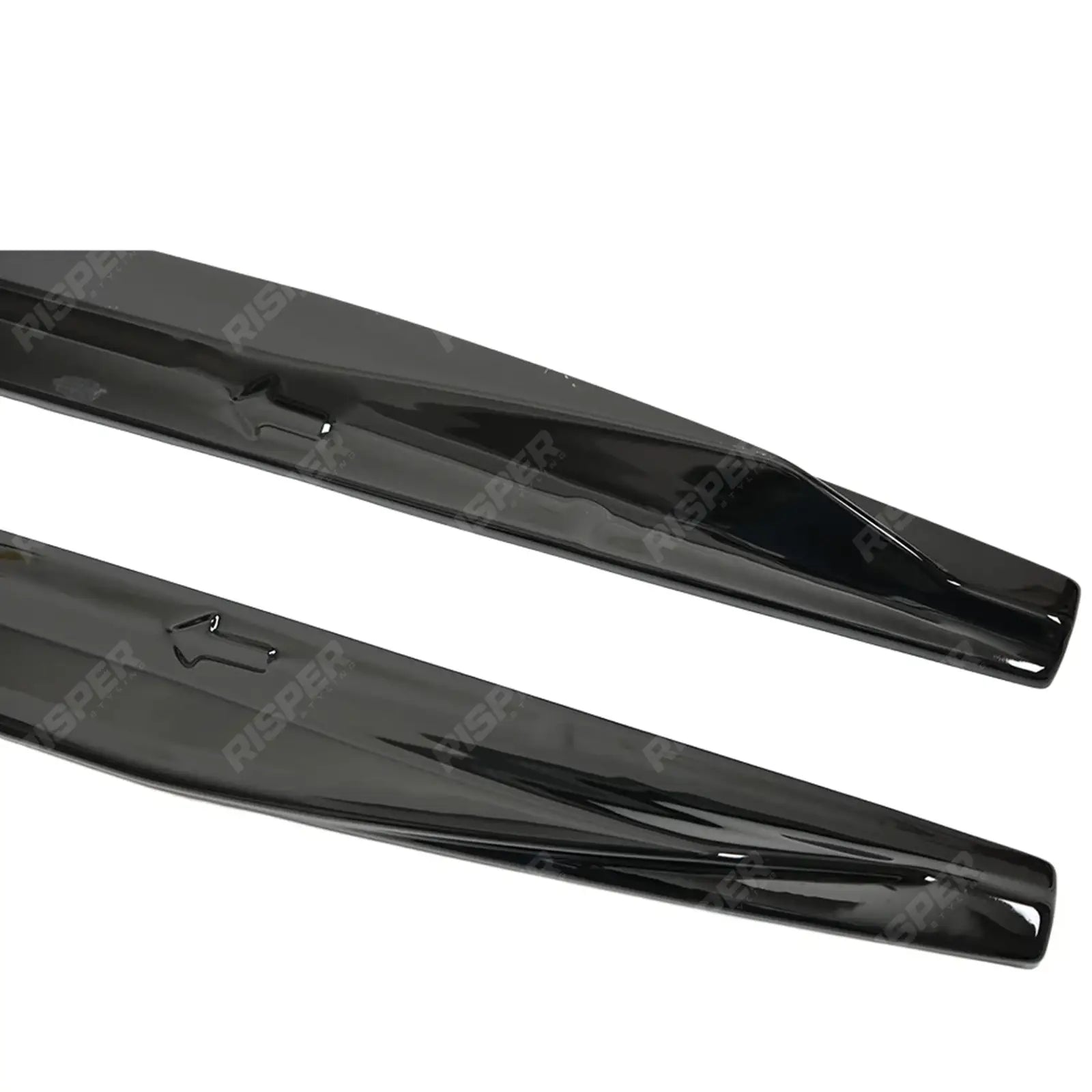 Side Skirts in Gloss Black For Volkswagen Sirocco R 2014-2017 - Side Skirt Splitters