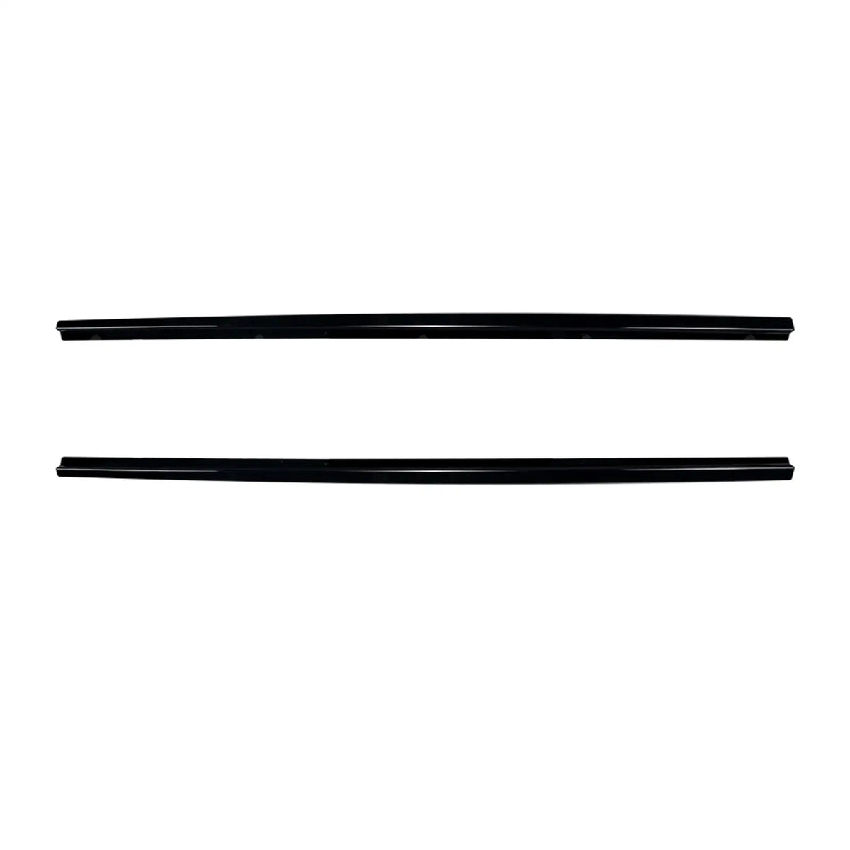 Side Skirts in Gloss Black For Vw Polo Mk6 2018 On - Side Skirt Splitters