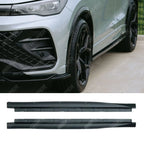 Side Skirts In Gloss Black For VW Tiguan MK3 2024 On - Side Skirt Splitters