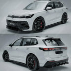 VW Tiguan MK3 2024 On Side Skirts In Gloss Black Side Skirts