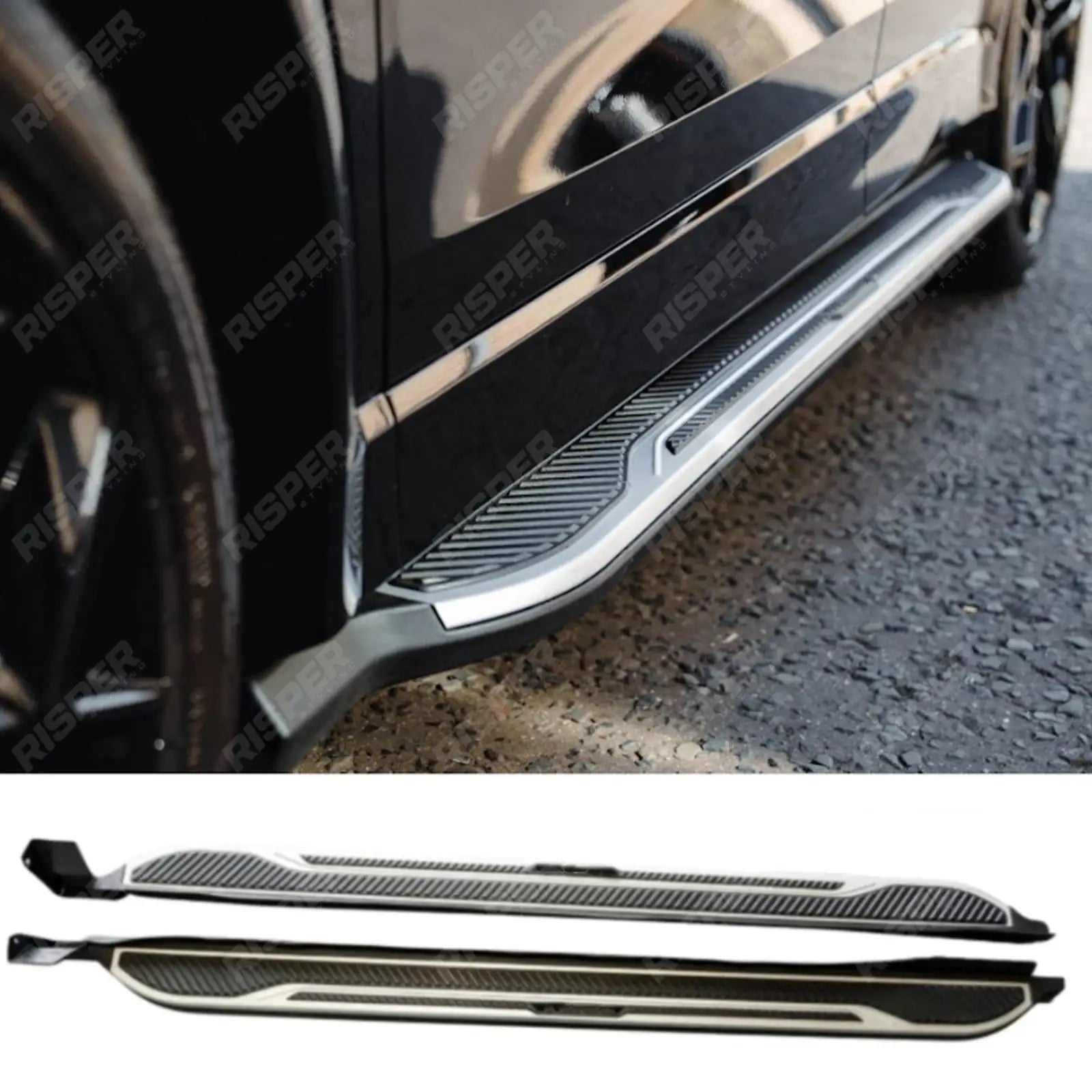 Vw Tiguan 2017 On - Side Steps - Running Boards - Side Steps Main image