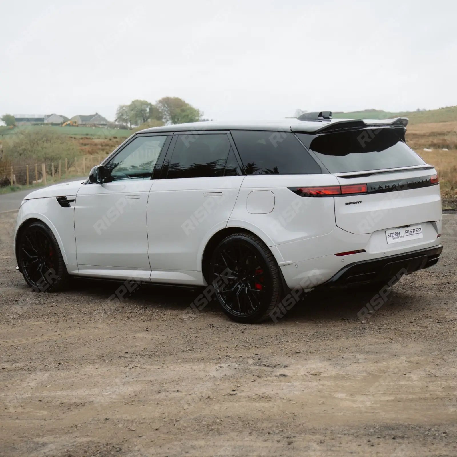Side Steps Running Boards In Black For Range Rover Sport & Vogue 2023 On - Side Steps