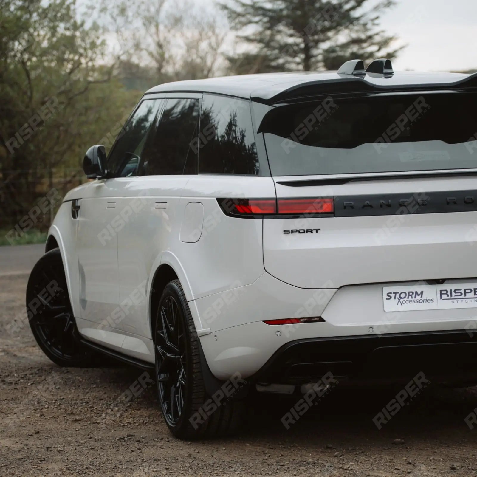 Side Steps Running Boards In Black For Range Rover Sport & Vogue 2023 On - Side Steps