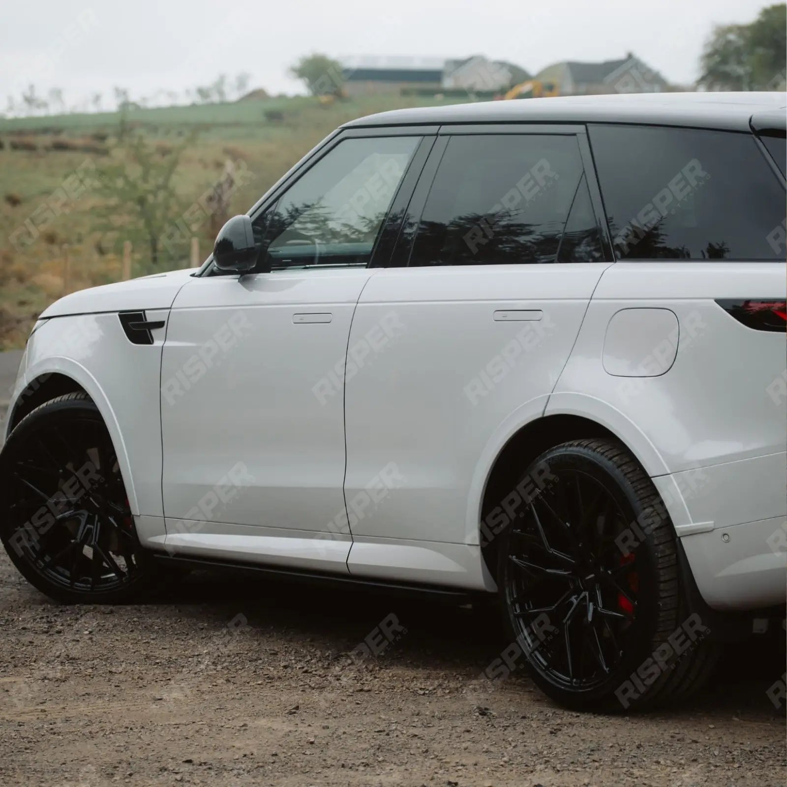 Side Steps Running Boards In Black For Range Rover Sport & Vogue 2023 On - Side Steps