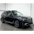 BMW X7 G07 2018 on Side Steps - Silver & Black