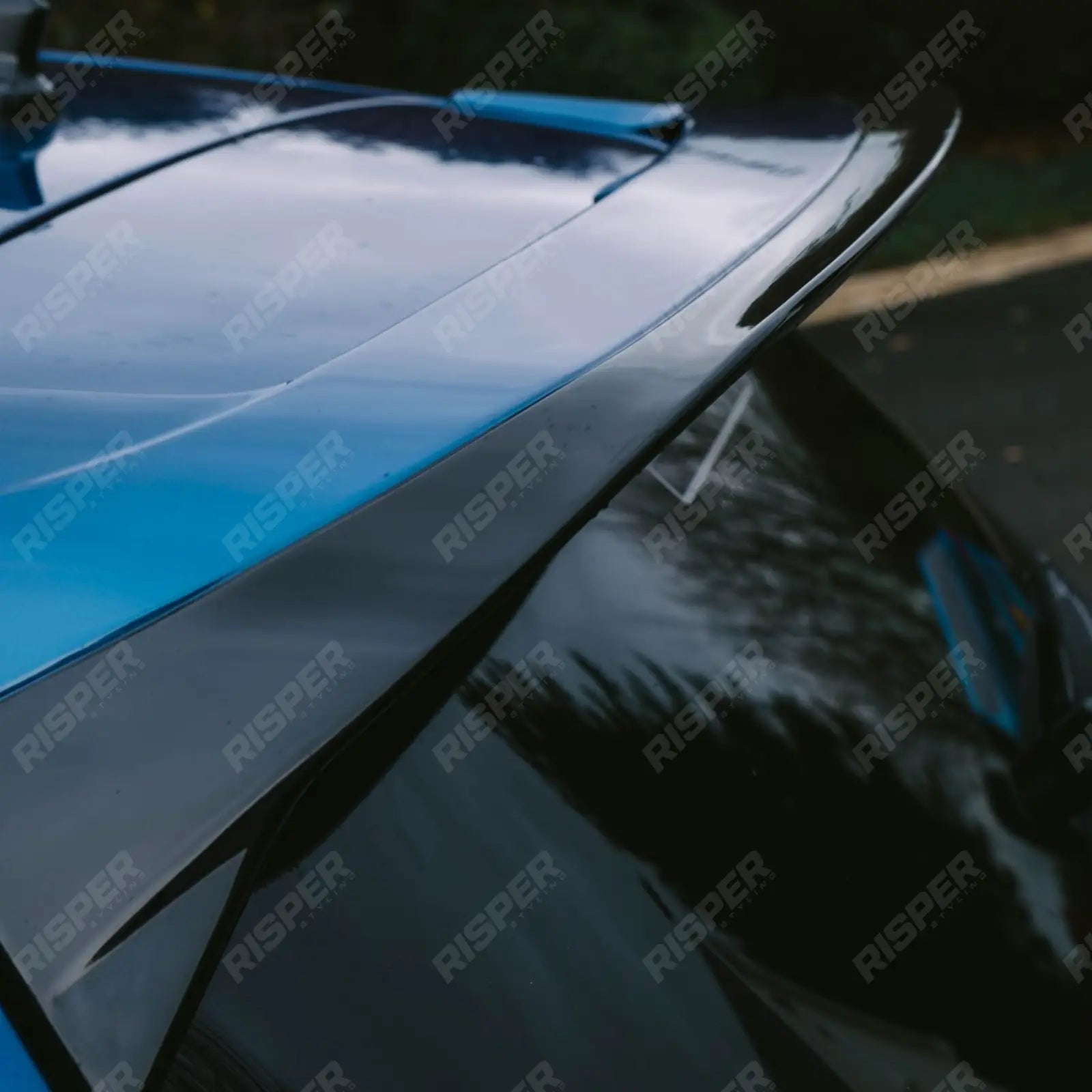 Volkswagen Golf MK8 R/R-Line/GTI 2020+ - Club Sport CS Style Rear Spoiler in Gloss Black - Rear Spoilers