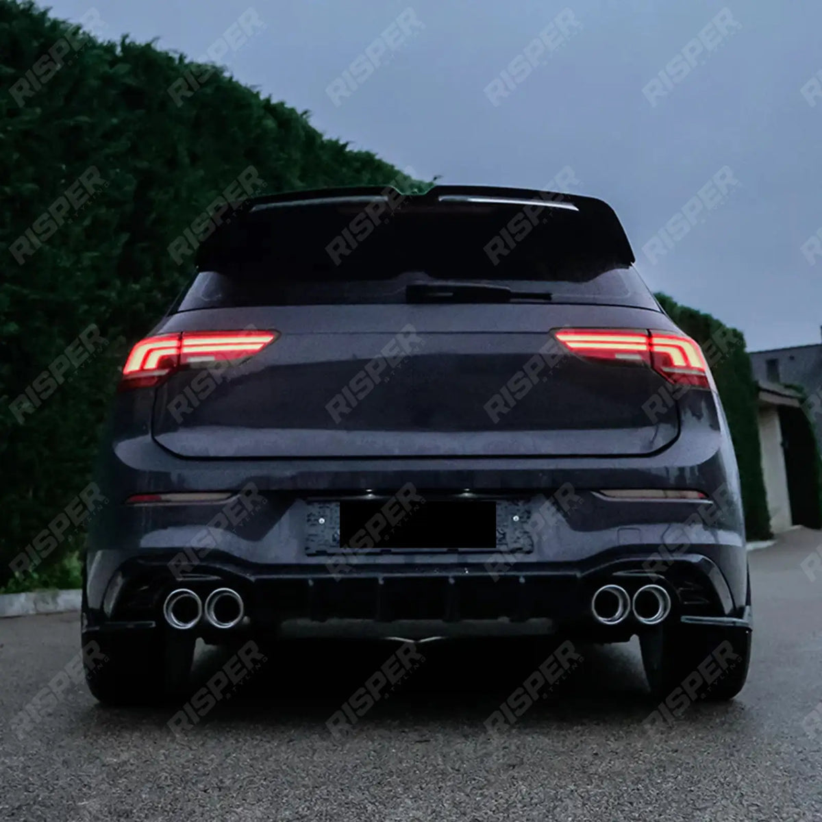 Vw Golf Mk8 Facelift 2024 on Standard Complete Body Kit in Gloss Black - Body Kit