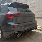 Vw Golf Mk8 2019-2024 Standard Complete Body Kit in Gloss Black - Body Kit