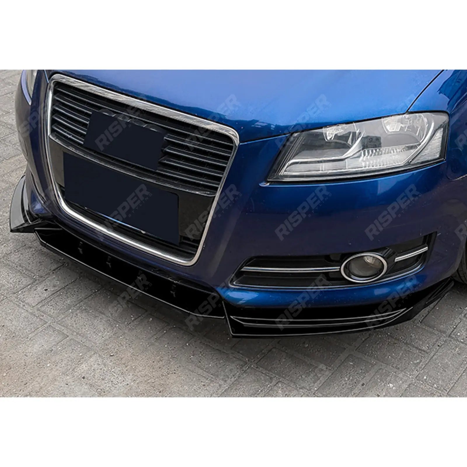 Standard Front Splitter in Gloss Black For Audi A3 8p 2008-2013 Facelift - Front Splitter
