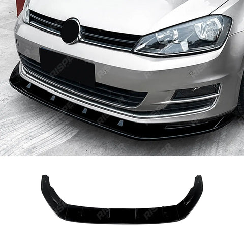 Standard Front Splitter in Gloss Black For Vw Golf Mk7 2013-2016 - Front Splitter