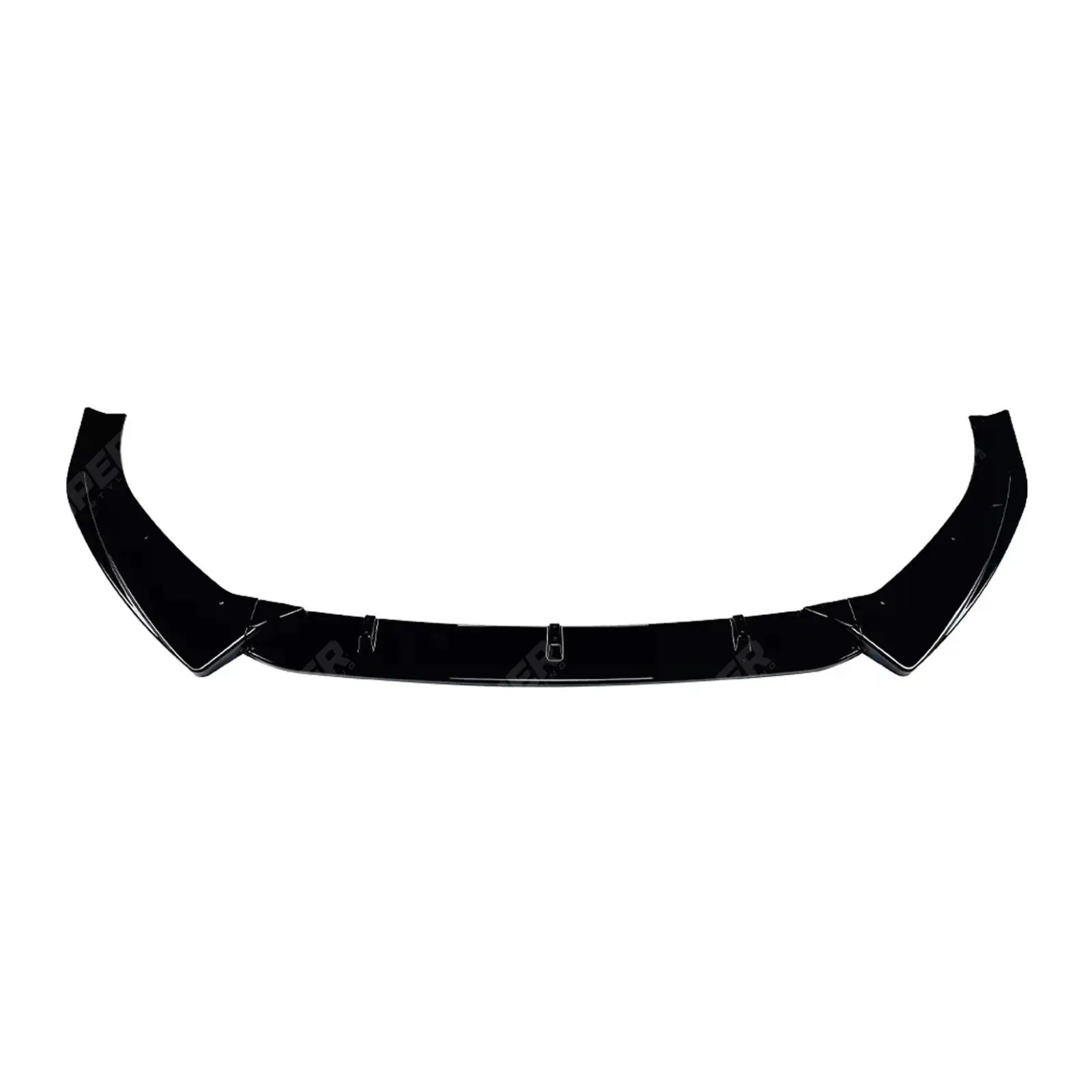 Audi A3 8V Facelift 2017-2020 Standard Models Front Splitter In Gloss Black Front Splitter