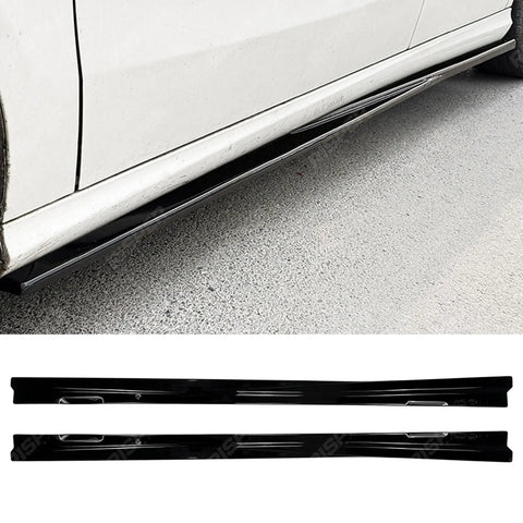 Standard Side Skirts in Gloss Black For Mercedes A Class W176 C117 2013-2018 - Side Skirt Splitters
