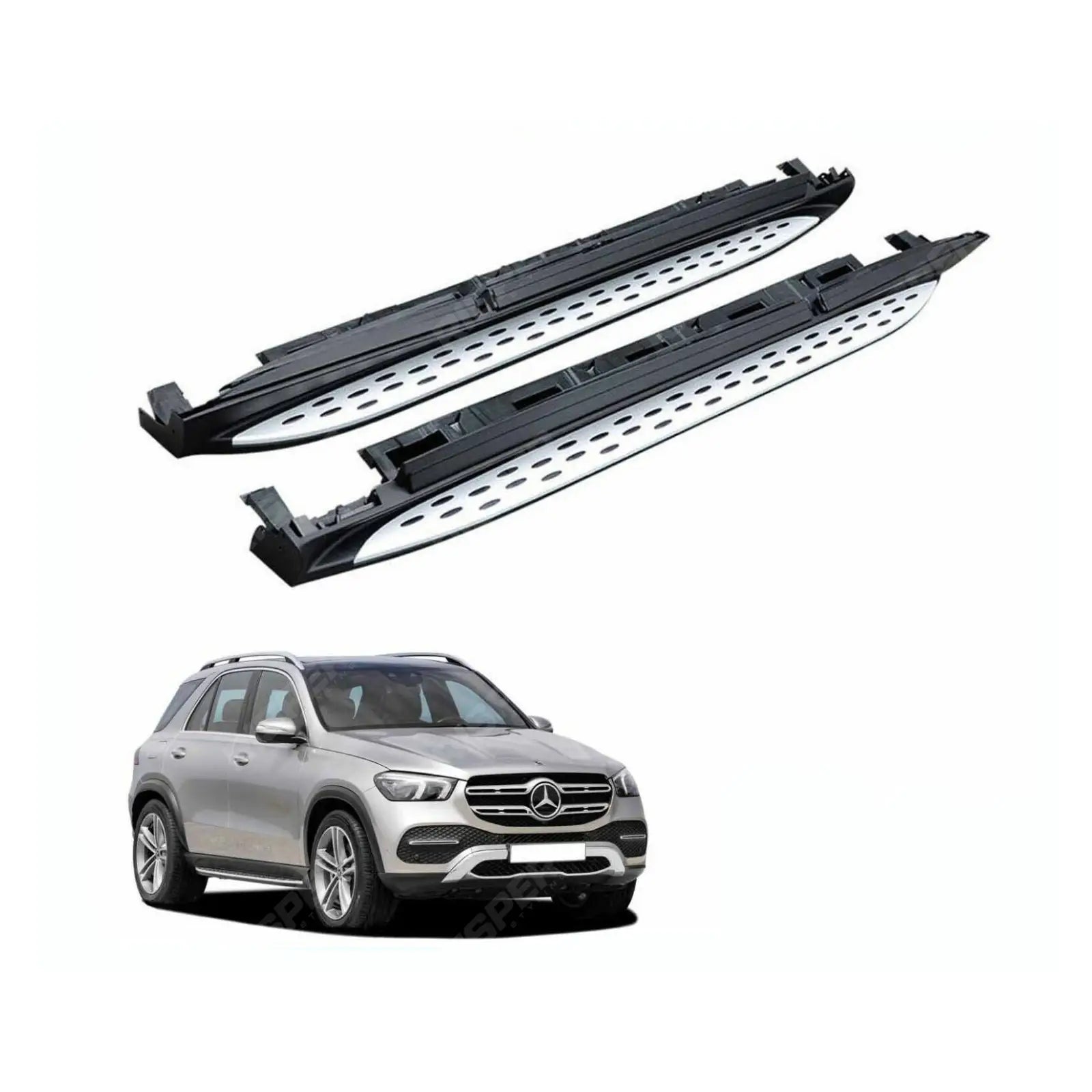 STEPS RUNNING BOARDS For MERCEDES BENZ ML 2012 - GLE W166 2015 – 2018 – STX STYLE INTEGRATED SIDE Secondary image