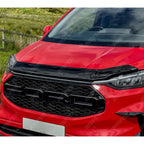 Ford Transit Custom 2023 On STX Bonnet Guard Protector – Black Bonnet Guard