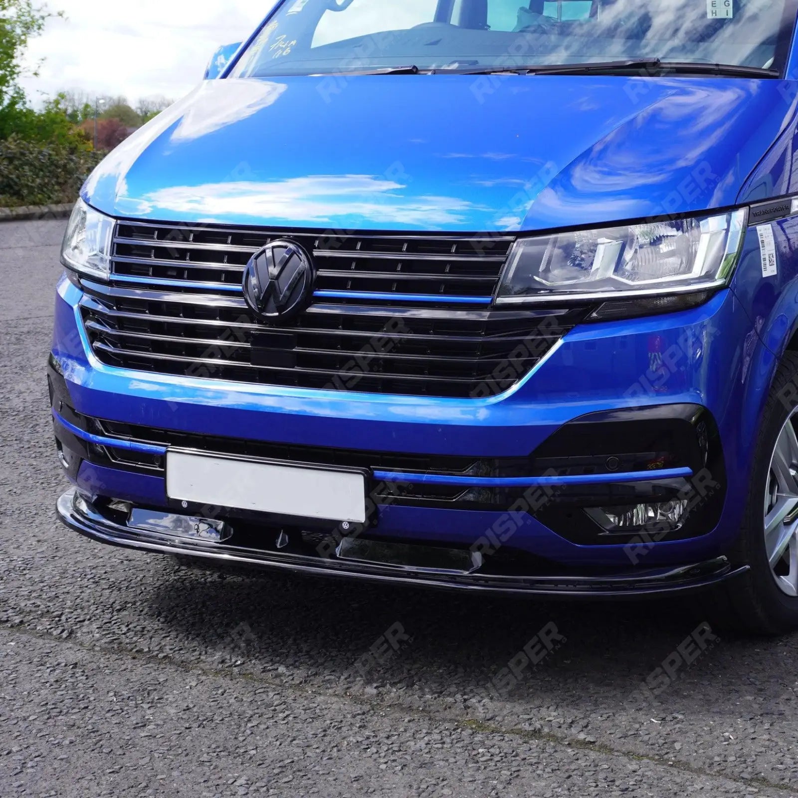 VW Transporter 6.1 2019 Onwards - STX Front Splitter Spoiler Main image