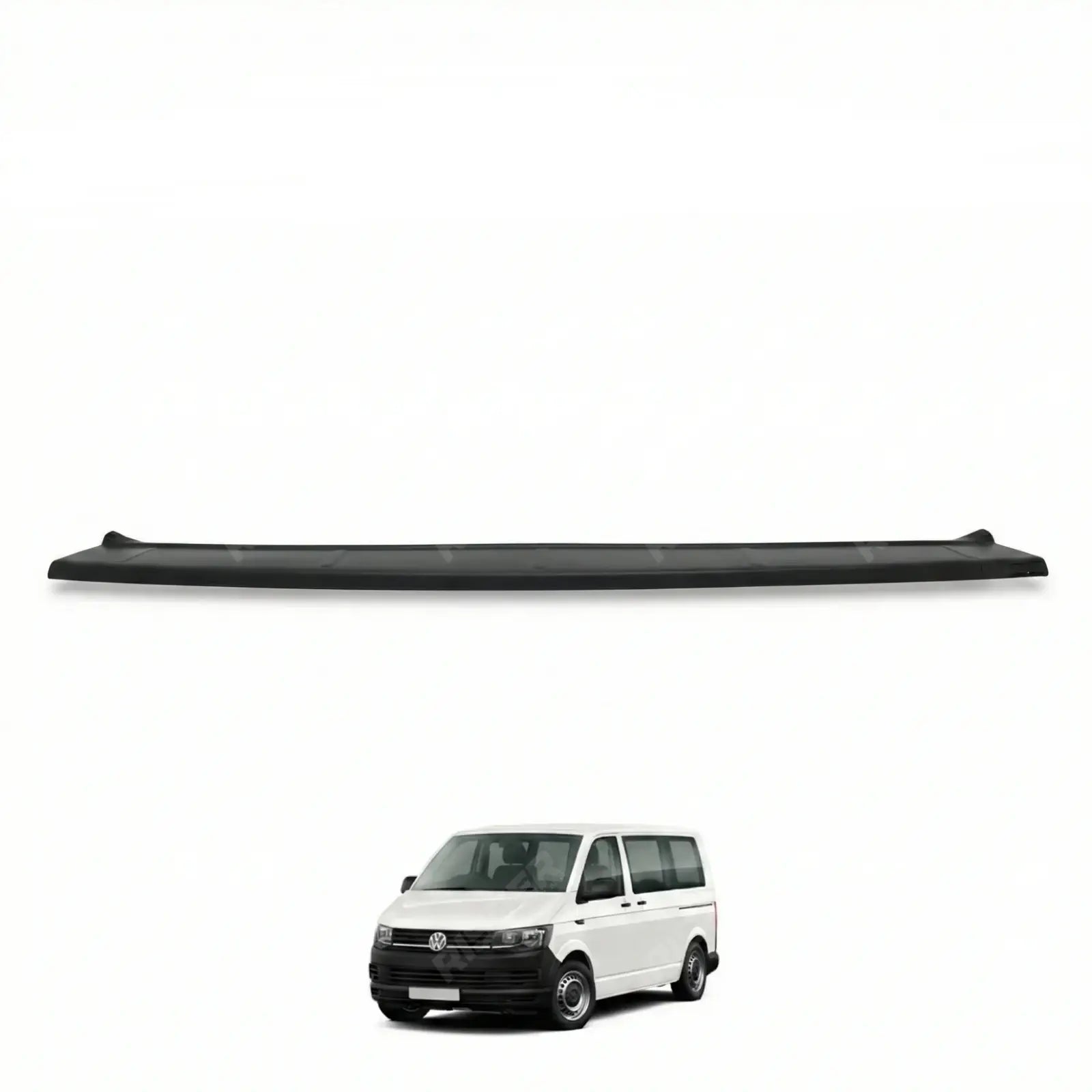 VW Transporter T5 – T6 – 2003 On – STX Rear Bumper Protector – Black - Body Trims Main image