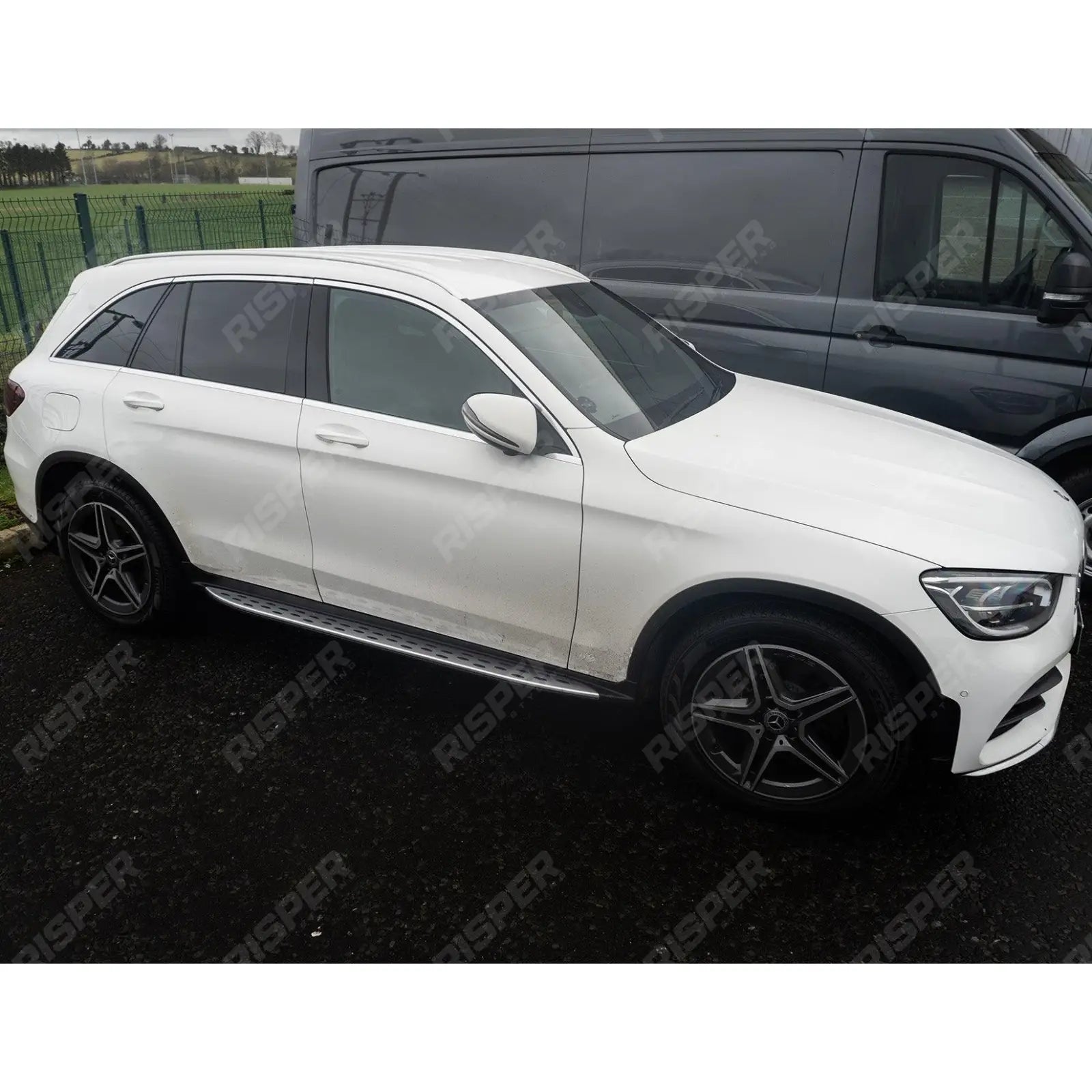 MERCEDES GLC X253 2015 - 2022 OE STYLE INTEGRATED SIDE STEPS RUNNING BOARDS - STX8023